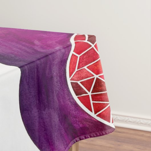 Pomegranate Apple Rosh Hashana Tischtuch Tischdecke (Beispiel)