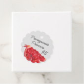 Pomegranate behält hausgemachte Canning Jar Price Geschenkanhänger (Beispiel)