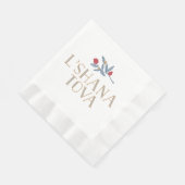 Pomegranate Florals Serviette (Ecke)