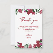 Pomegranate Fresh Fruite Birthday Danke Karte (Vorderseite)