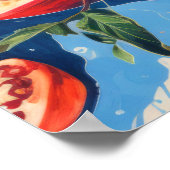 Pomegranate Grace Poster (Ecke)