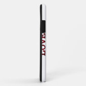 Pomegranate Heart LIEBE Valentine Case-Mate iPhone Hülle (Hinten/Rechts)