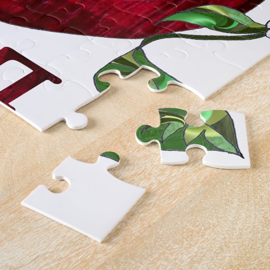 Pomegranate Heart LIEBE Valentine Puzzle (Seite)