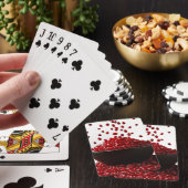 Pomegranate Illustration – Elegant Fruit Design Spielkarten (In Situ)