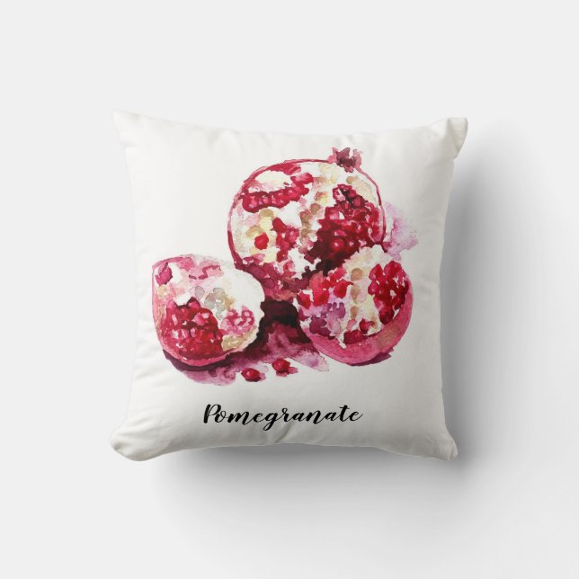 Pomegranate Kissen Design. (Vorderseite)