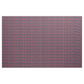 Pomegranate-Muster auf blauem Muster Stoff (Yard (91,4 cm))