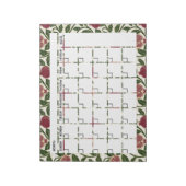 Pomegranate-Notepad-Kalender Notizblock (Rotiert)