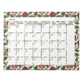 Pomegranate-Notepad-Kalender Notizblock (Vorderseite)