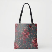 Pomegranate & Olive Botanical Tote Bag Tasche (Vorderseite)