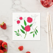 Pomegranate Paper Napkins Serviette (Beispiel)
