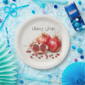 Pomegranate Paper Plate Pappteller (Party)