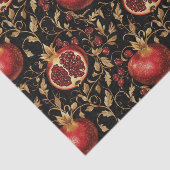 Pomegranate Paradies - reichhaltiges Blumenmuster Seidenpapier (Ausschnitt)