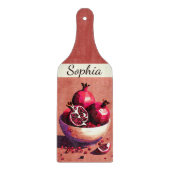 Pomegranate Paradise Schneidebrett (Vorderseite)