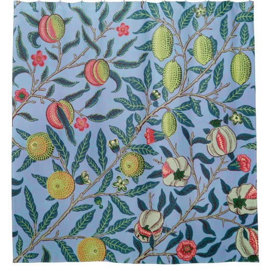 Pomegranate Pattern von William Morris Duschvorhang (Vorderseite)