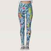 Pomegranate Pattern von William Morris Leggings (Vorderseite)
