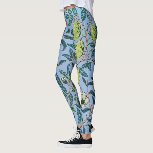 Pomegranate Pattern von William Morris Leggings (Links)