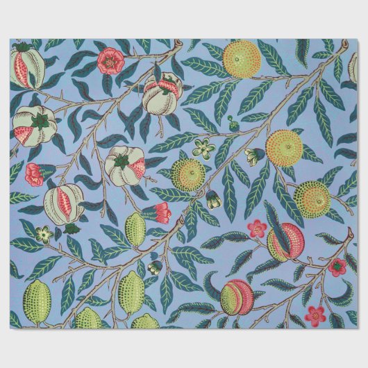 Pomegranate Pattern von William Morris Wrapping Pa Geschenkpapier (Flach)