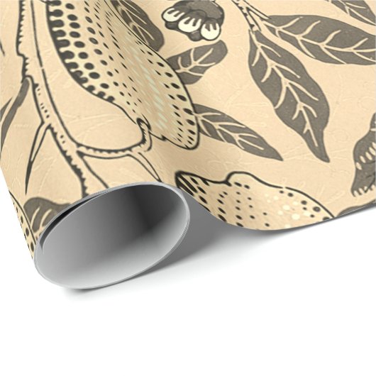 Pomegranate Pattern von William Morris Wrapping Pa Geschenkpapier (Rolleneckpunkt)