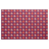 Pomegranate Peace Signs Fruit Stoff (Fat Quarter (45,7 x 55,9 cm))