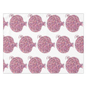 Pomegranate Pebble Graffiti Art Tableclout Tischdecke (Vorderseite (Horizontal))