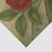 Pomegranate Rose – Ornate Botanical Fantasy Seidenpapier (Ausschnitt)