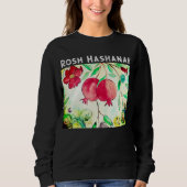 Pomegranate Rosh Hashanah Fruit Shana Tova Sweatshirt (Vorderseite)