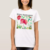 Pomegranate Rosh Hashanah Fruit Shana Tova T-Shirt (Vorderseite)