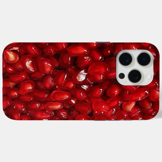 Pomegranate Seeds Case-Mate iPhone Case (Rückseite (Horizontal))
