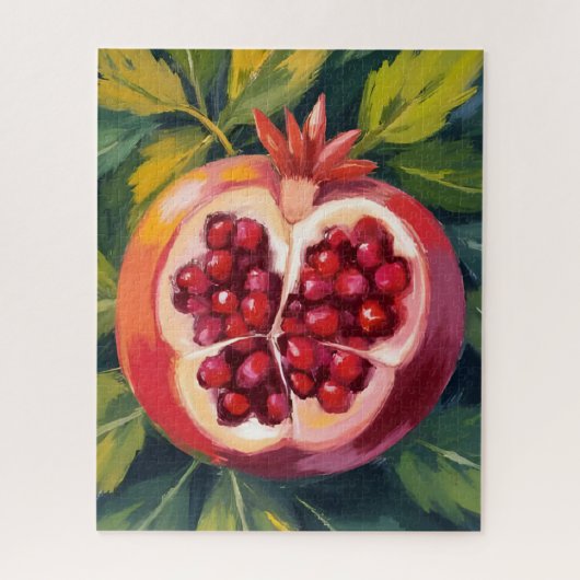 Pomegranate Seeds | Fruit Painting Puzzle (Vertikal)