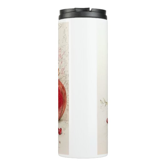 Pomegranate Thermal Tumbler Thermosbecher (Rückseite)