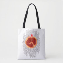 Pomegranate Tote Bag