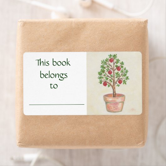 Pomegranate-Tree-Buchlabel (Insitu)