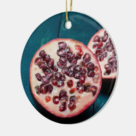 Pomegranate Vegan Obstkorb Gourmet Feinschmecker S Keramik Ornament