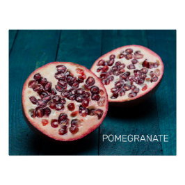 Pomegranate Vegan Obstkorb Gourmet Feinschmecker S Poster