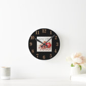 Pomegranate Wall Clock Runde Wanduhr (Zuhause)