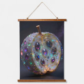 Pomegranate  wandteppich mit holzrahmen (Vorderseite)