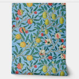 Pomegranate William Morris Original Blue Wallpaper Tapete