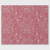 Pomegranate William Morris viva magenta Wrapping P Geschenkpapier (Flach)