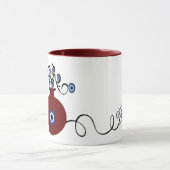 pomegranate with evil eye mug tasse (Zentrum)