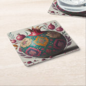 Pomegranate Yalda Untersetzer (angewinkelt)