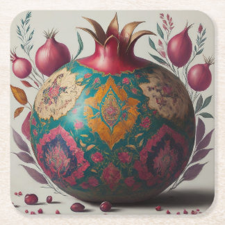 Pomegranate Yalda Untersetzer