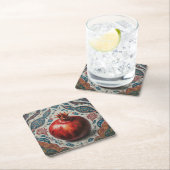 Pomegranate Yalda Untersetzer (Vor Ort)