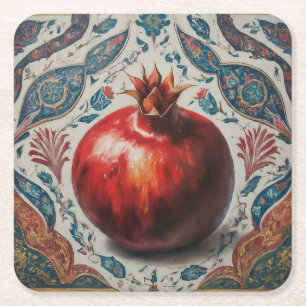 Pomegranate Yalda Untersetzer