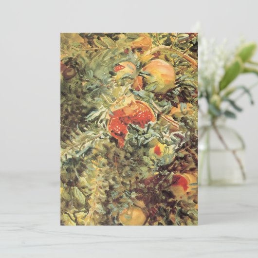 Pomegranates II von John Singer Sargent (Stehend Vorderseite)