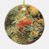 Pomegranates II von John Singer Sargent Keramik Ornament (Hinten)