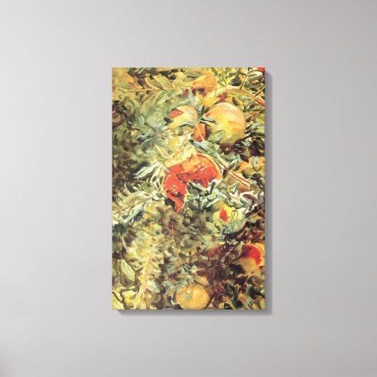 Pomegranates II von John Singer Sargent Leinwanddruck (Vorderseite)