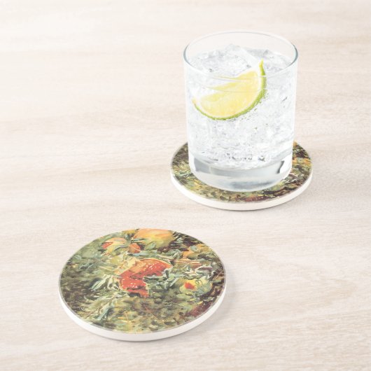 Pomegranates II von John Singer Sargent Sandstein Untersetzer (Seite)