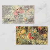 Pomegranates II von John Singer Sargent Visitenkarte (Vorne/Hinten)