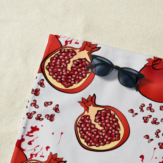 Pomegranete Strandtuch (Beispiel)