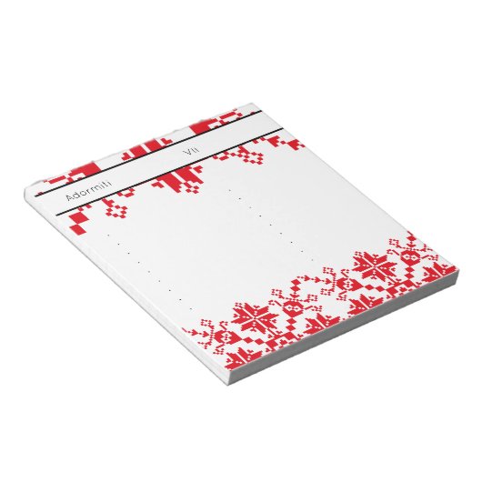 Pomelnic Notizblock (angewinkelt)